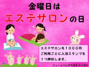 エステサロンの日