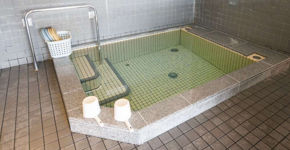水風呂の写真