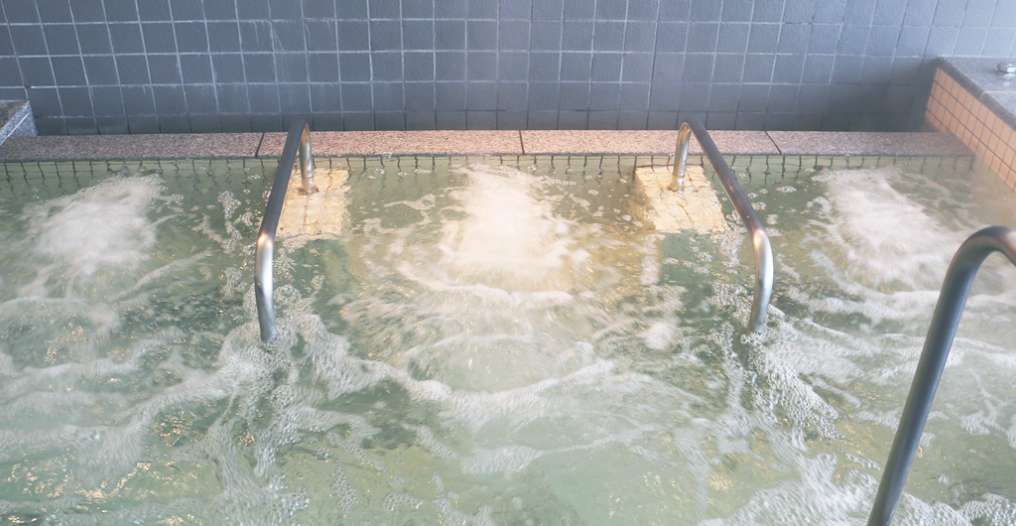 座湯の写真